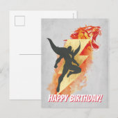SHAZAM! | Shazam Tiger & Lightning Graphic Briefkaart (Voorkant / Achterkant)