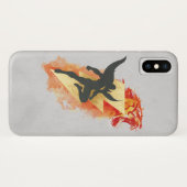 SHAZAM! | Shazam Tiger & Lightning Graphic Case-Mate iPhone Case (Achterkant (horizontaal))