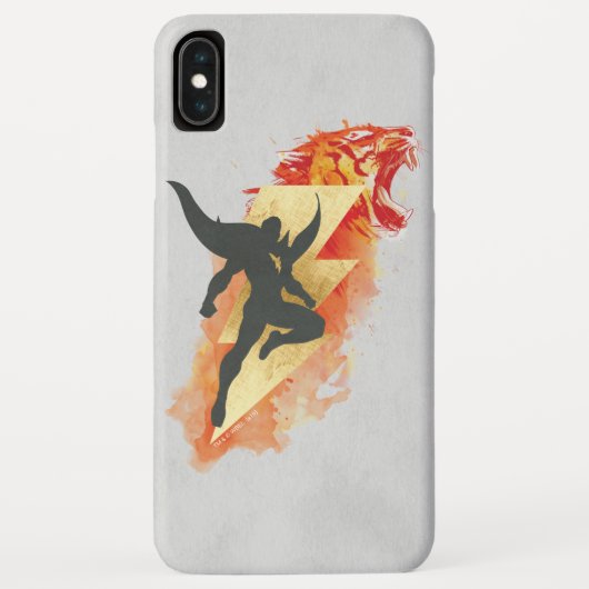 SHAZAM! | Shazam Tiger & Lightning Graphic Case-Mate iPhone Case (Achterkant)
