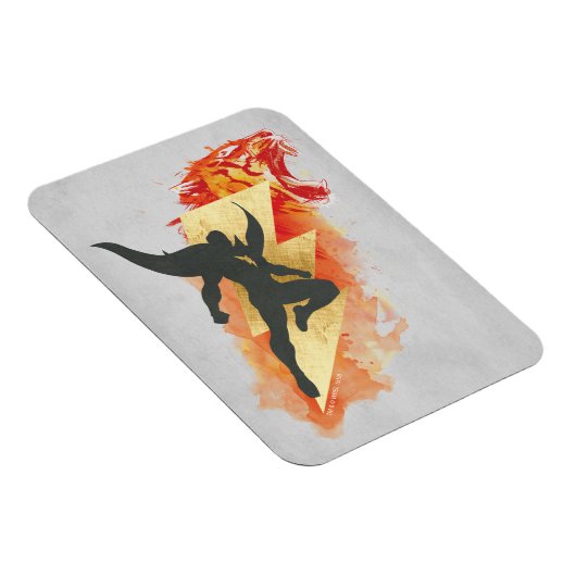 SHAZAM! | Shazam Tiger & Lightning Graphic Magneet (Rechterzijde)