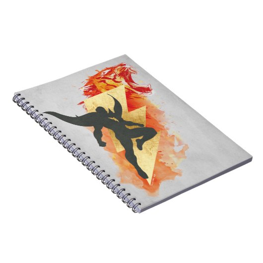 SHAZAM! | Shazam Tiger & Lightning Graphic Notitieboek (Rechterzijde)