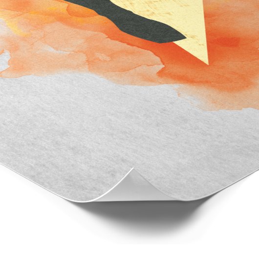 SHAZAM! | Shazam Tiger & Lightning Graphic Poster (Hoek)