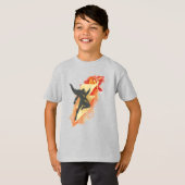 SHAZAM! | Shazam Tiger & Lightning Graphic T-shirt (Voorkant volledig)