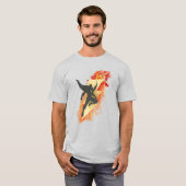 SHAZAM! | Shazam Tiger & Lightning Graphic T-shirt (Voorkant volledig)