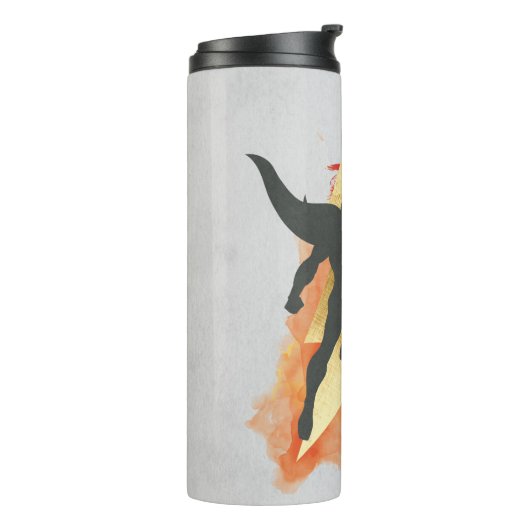 SHAZAM! | Shazam Tiger & Lightning Graphic Thermosbeker (Gedraaid links)