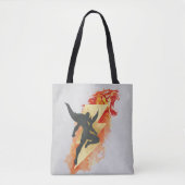 SHAZAM! | Shazam Tiger & Lightning Graphic Tote Bag (Voorkant)
