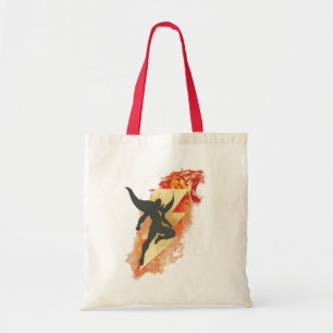 SHAZAM! Shazam Tiger & Lightning Graphic Tote Bag