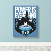 SHAZAM! | Sivana "Macht is alles" Canvas Afdruk (Insitu (Houten vloer))