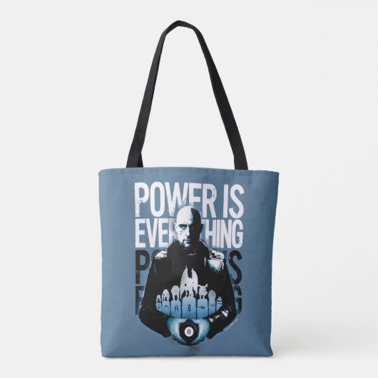 SHAZAM! | Sivana "Macht is alles" Tote Bag (Achterkant)