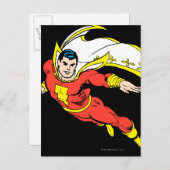 Shazam Soaring Briefkaart (Voorkant / Achterkant)