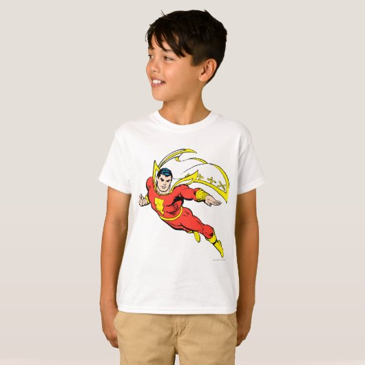 Shazam Soaring T-shirt (Voorkant volledig)