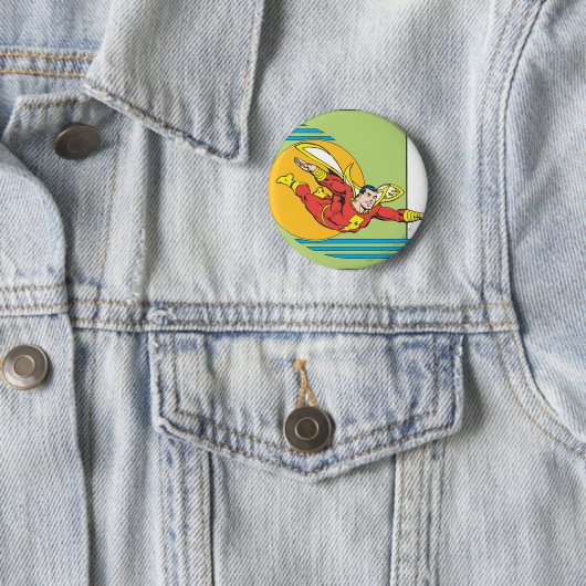 SHAZAM Soars Ronde Button 5,7 Cm (In situ)