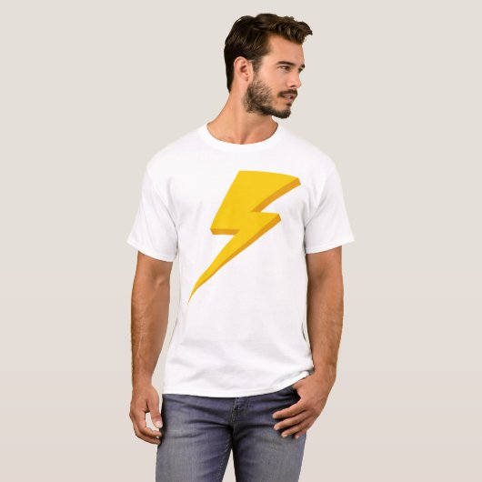 Shazam T-shirt (Voorkant volledig)