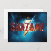 SHAZAM! | Theatrisch Logo Briefkaart (Voorkant / Achterkant)