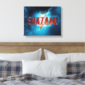 SHAZAM! | Theatrisch Logo Canvas Afdruk (Insitu (Slaapkamer))