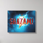 SHAZAM! | Theatrisch Logo Canvas Afdruk (Voorkant)