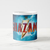 SHAZAM! | Theatrisch Logo Grote Koffiekop (Voorkant)