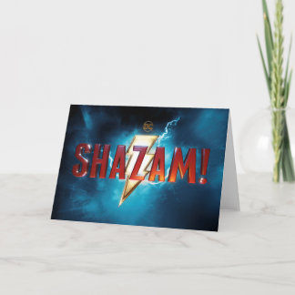 SHAZAM! | Theatrisch Logo Kaart