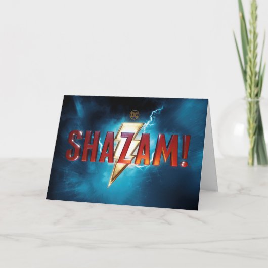 SHAZAM! | Theatrisch Logo Kaart (Voorkant)
