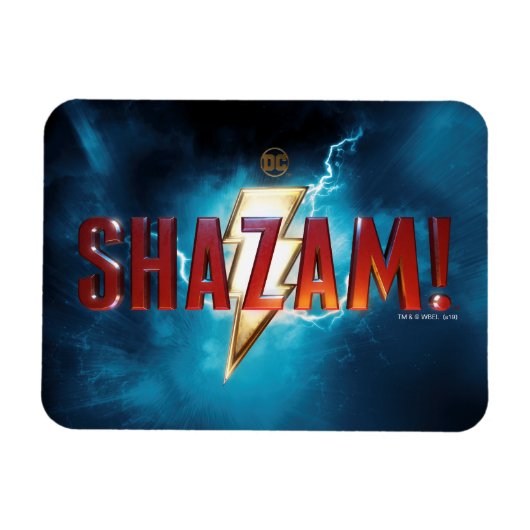 SHAZAM! | Theatrisch Logo Magneet (Horizontaal)