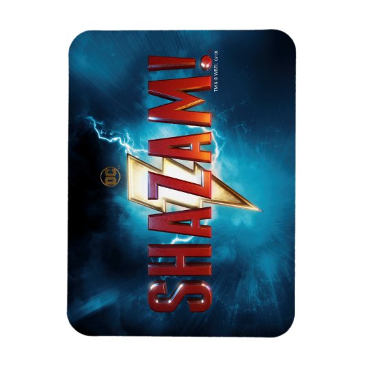 SHAZAM! | Theatrisch Logo Magneet (Verticaal)