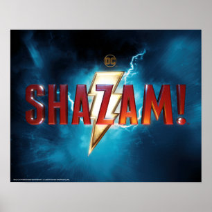SHAZAM! Theatrisch Logo Poster