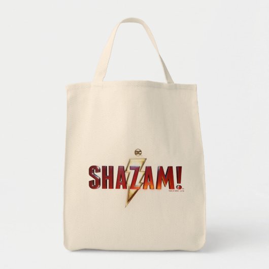 SHAZAM! | Theatrisch Logo Tote Bag (Voorkant)