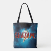 SHAZAM! | Theatrisch Logo Tote Bag (Achterkant)