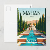 Shazdeh tuin Iran Briefkaart (Voorkant / Achterkant)