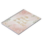 She Believed She Could, So She Did Journal Notitieboek (Linkerzijde)