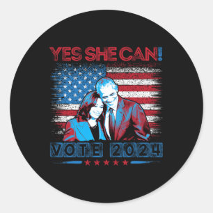 She Can Harris 2024 Wheimer 2024 Stem Harris Waltz Ronde Sticker