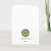 She Drew New Lines Card Kaart (Achterkant)