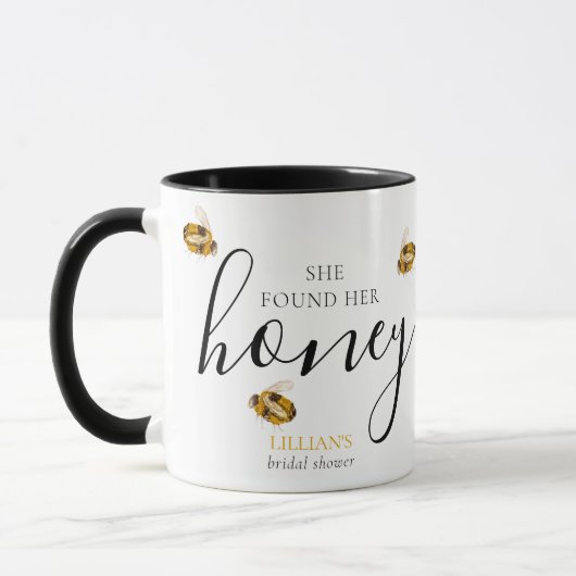 She Found Her Honey Bee Bridal Shower Favor  Mok (Links)
