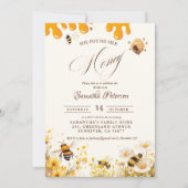 She found her honey Bee bridal shower Kaart (Voorkant)