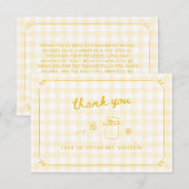 She Found Her Honey Bridal Shower Bedankkaart (Voorkant / Achterkant)