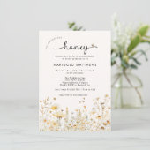 She Found Her Honey Bridal Shower Invitation Kaart (Staand voorkant)