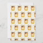 She Found Her Honey Elegant Bee Bridal Shower Kaart (Achterkant)