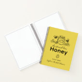 She found her Honey Hand-drawn Bridal Shower Notitieboek (Binnen)