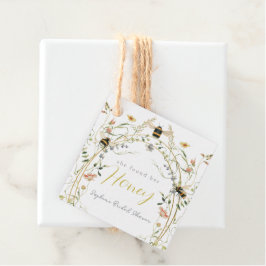 She found her Honey Wildflower Bridal Shower Bedankjes Labels