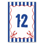 She Found Her Lobster Nautical Bridal Shower Kaart (Achterkant)