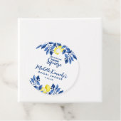 She Found Her Main Squeeze Bridal Shower  Bedankjes Labels (In situ)