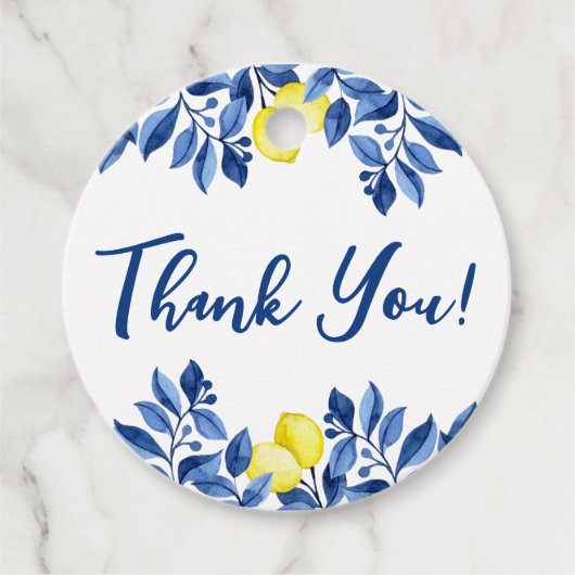 She Found Her Main Squeeze Bridal Shower  Bedankjes Labels (Voorkant)