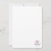 She Found Her Main Squeeze Bridal Shower Invitatio Kaart (Achterkant)