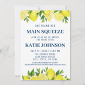 She Found Her Main Squeeze Bridal Shower Invite Kaart (Voorkant)