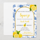 She Found Her Main Squeeze Bridal Shower Kaart (Voorkant / Achterkant)