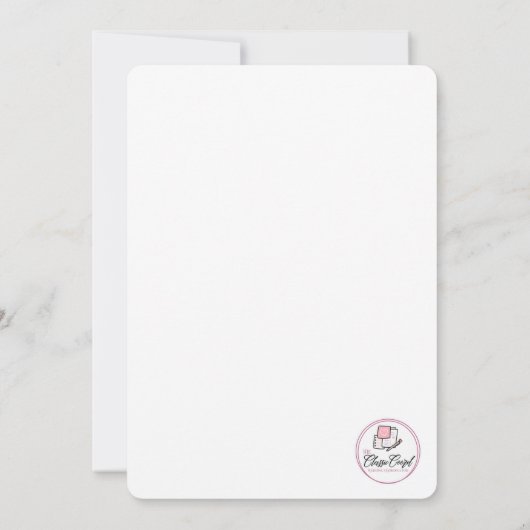 She Found Her Main Squeeze Bridal Shower Kaart (Achterkant)