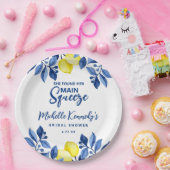 She Found Her Main Squeeze Bridal Shower Papieren Bordje (Feest)