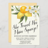 She Found Her Main Squeeze 🍋 Kaart (Voorkant / Achterkant)