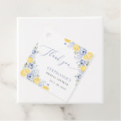 She Found Her Main Squeeze Lemon Bridal Shower Bedankjes Labels (In situ)