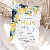 She Found Her Main Squeeze Lemon Bridal Shower Kaart